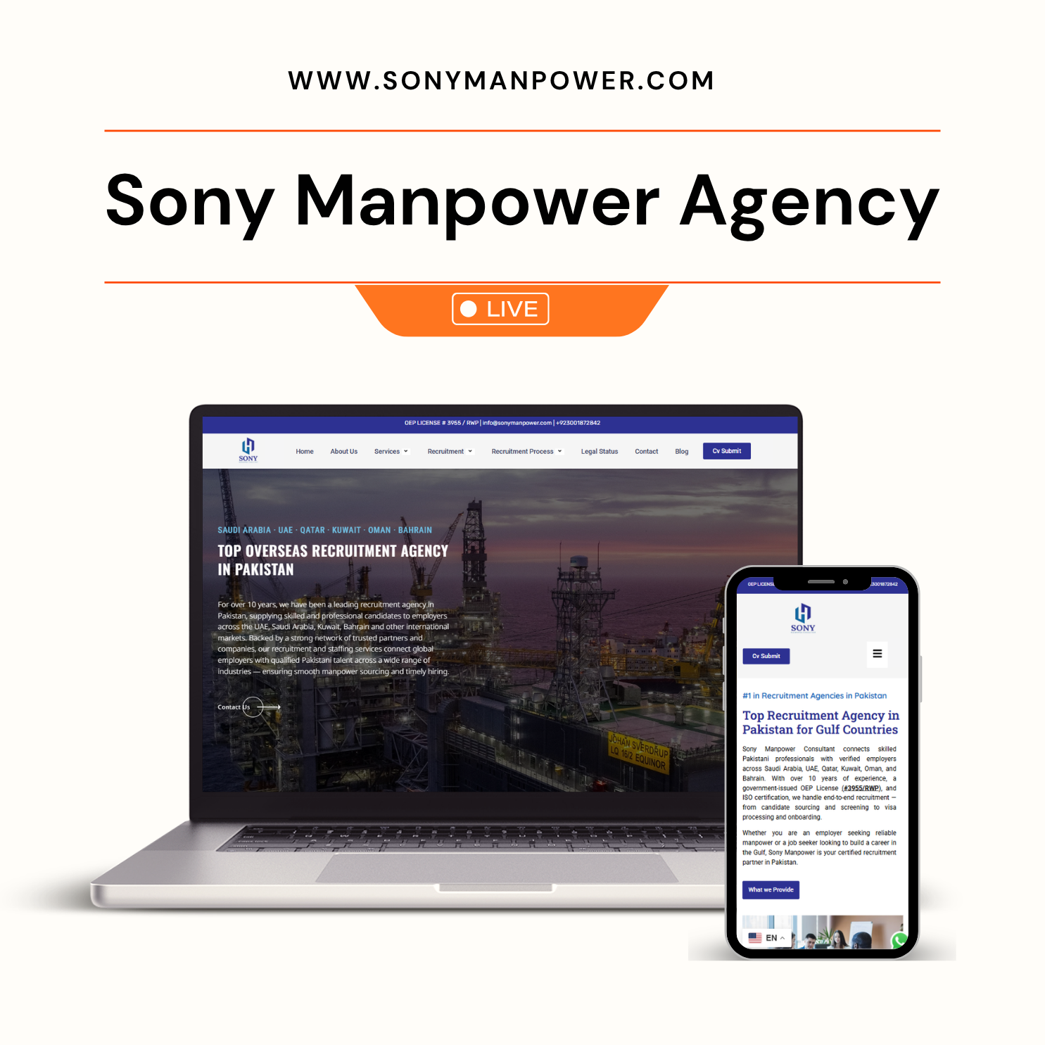Sony Manpower Agency